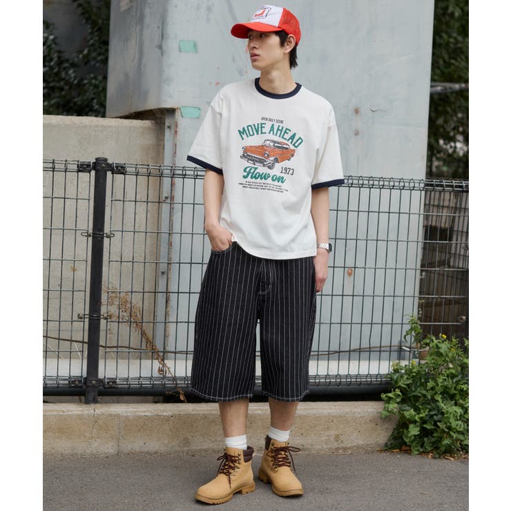 グラフィックリンガーT(SS) | WEGO【MEN】 | 詳細画像3 