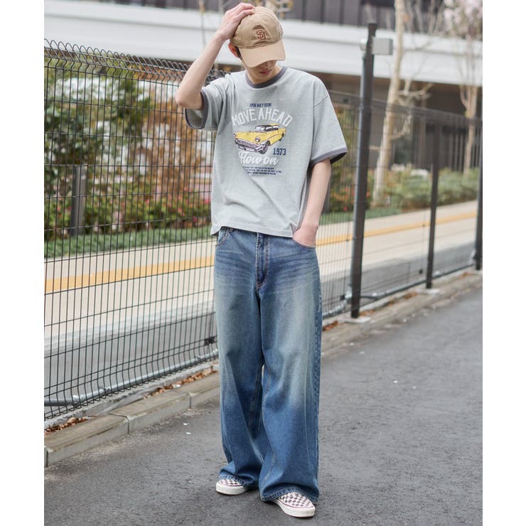 グラフィックリンガーT(SS) | WEGO【MEN】 | 詳細画像4 