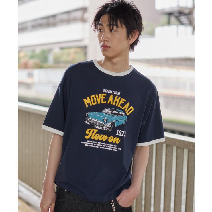 グラフィックリンガーT(SS) | WEGO【MEN】 | 詳細画像8 