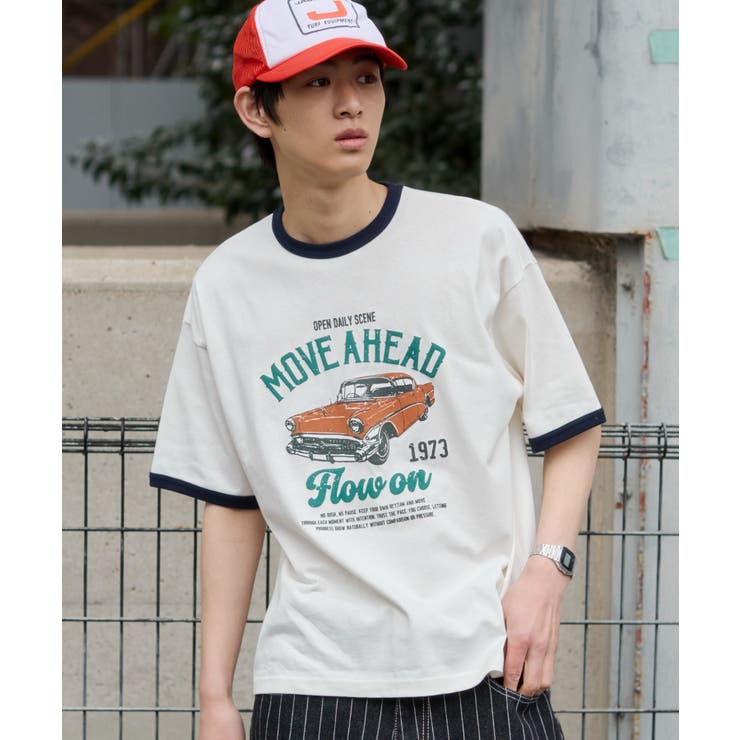 グラフィックリンガーT(SS) | WEGO【MEN】 | 詳細画像14 
