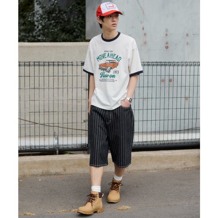 グラフィックリンガーT(SS) | WEGO【MEN】 | 詳細画像15 