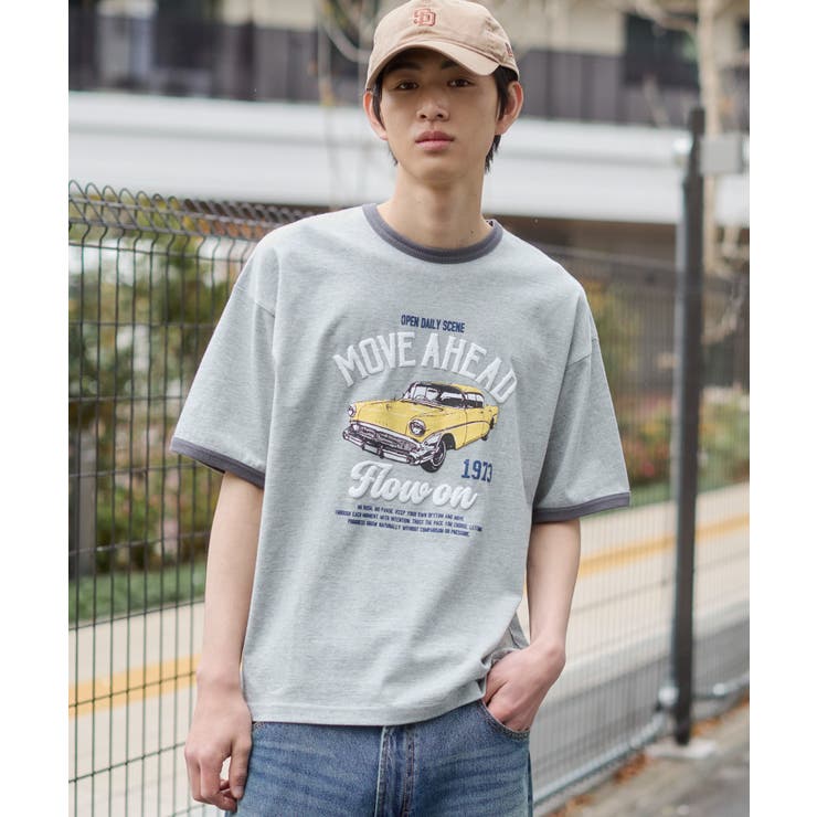 グラフィックリンガーT(SS) | WEGO【MEN】 | 詳細画像16 