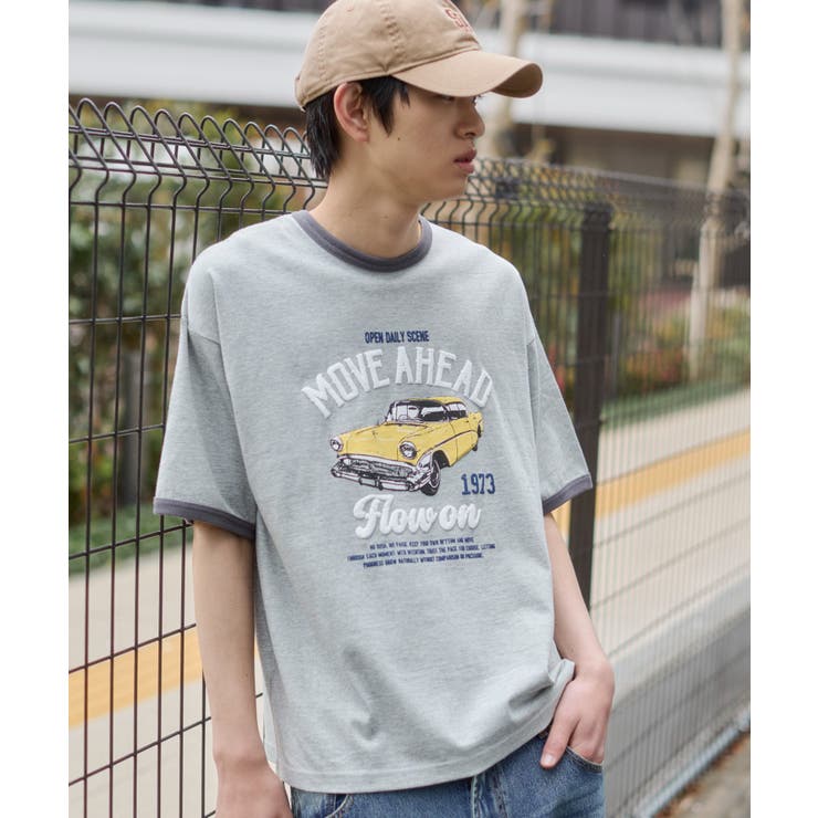 グラフィックリンガーT(SS) | WEGO【MEN】 | 詳細画像17 