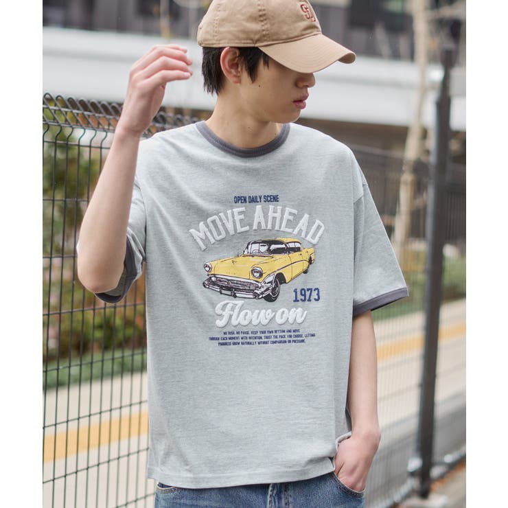 グラフィックリンガーT(SS) | WEGO【MEN】 | 詳細画像18 