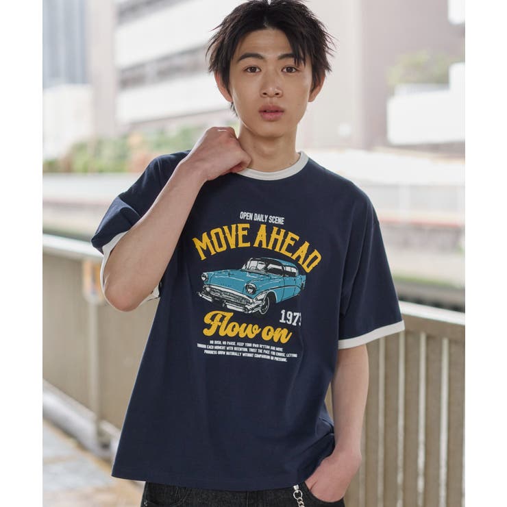グラフィックリンガーT(SS) | WEGO【MEN】 | 詳細画像28 