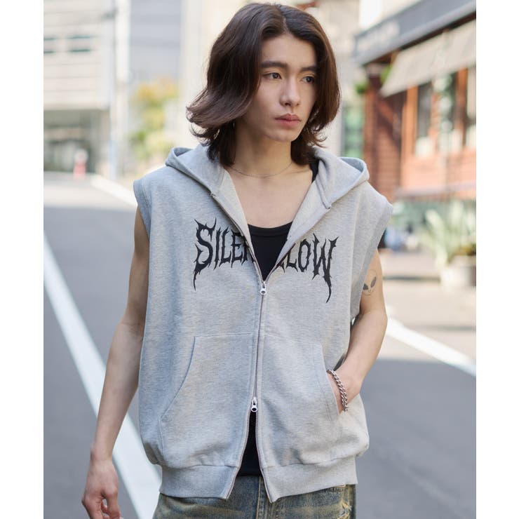 ノースリZIPパーカー | WEGO【MEN】 | 詳細画像9 