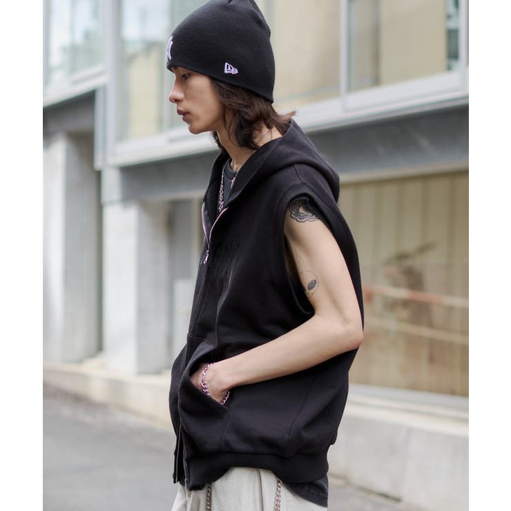 ノースリZIPパーカー | WEGO【MEN】 | 詳細画像18 
