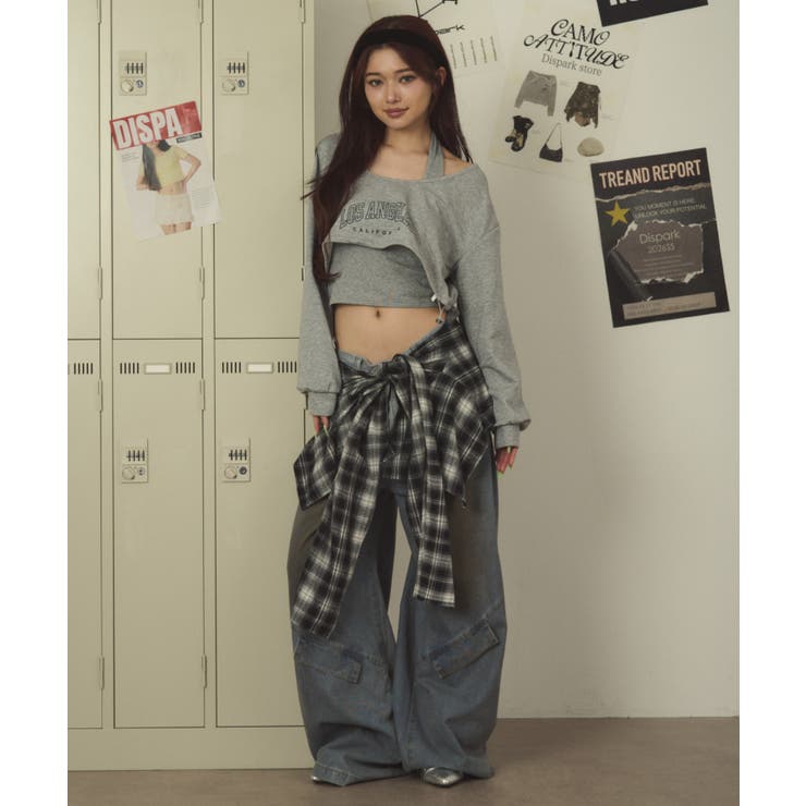 レイヤードクロップドロゴトップ | WEGO【WOMEN】 | 詳細画像2 