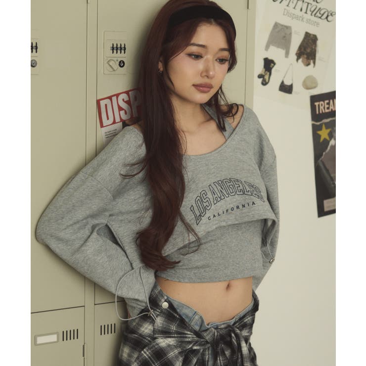 レイヤードクロップドロゴトップ | WEGO【WOMEN】 | 詳細画像4 