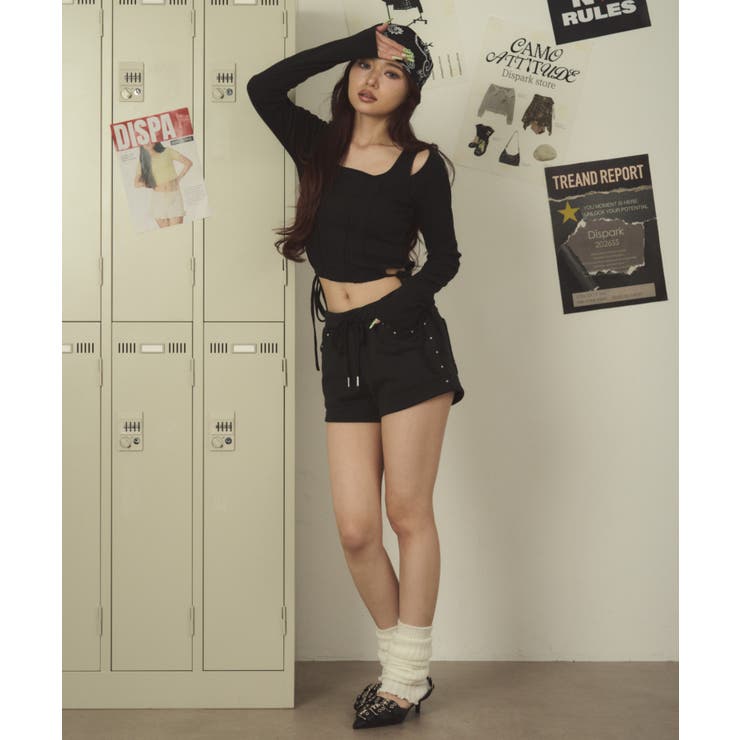 リボンヘムオープンショルロンT | WEGO【WOMEN】 | 詳細画像9 