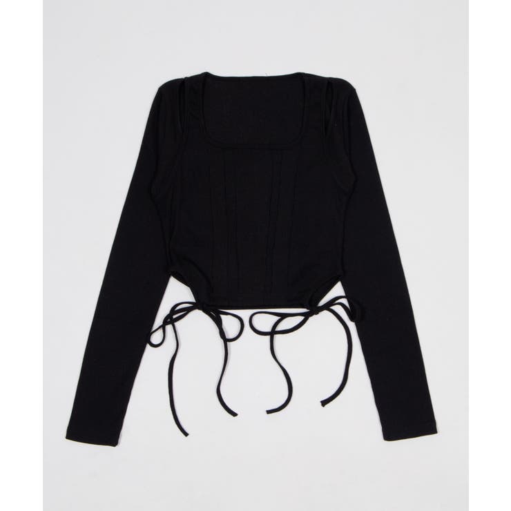 リボンヘムオープンショルロンT | WEGO【WOMEN】 | 詳細画像10 