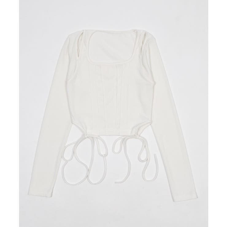 リボンヘムオープンショルロンT | WEGO【WOMEN】 | 詳細画像15 