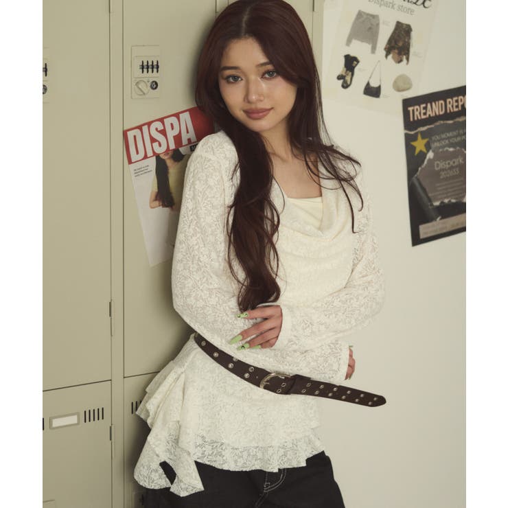 ウエストマークレーストップ | WEGO【WOMEN】 | 詳細画像1 