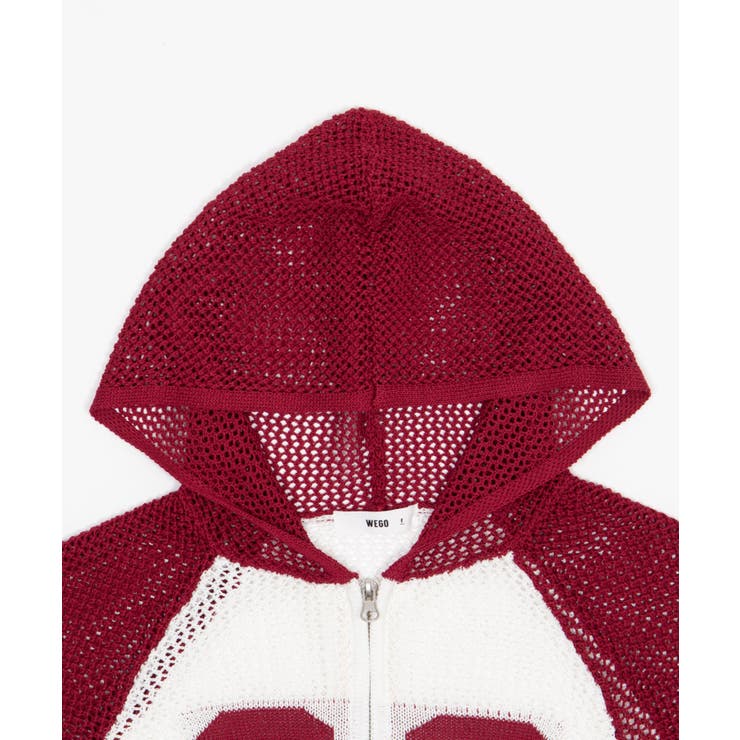 ラグランメッシュニットパーカー | WEGO【WOMEN】 | 詳細画像23 