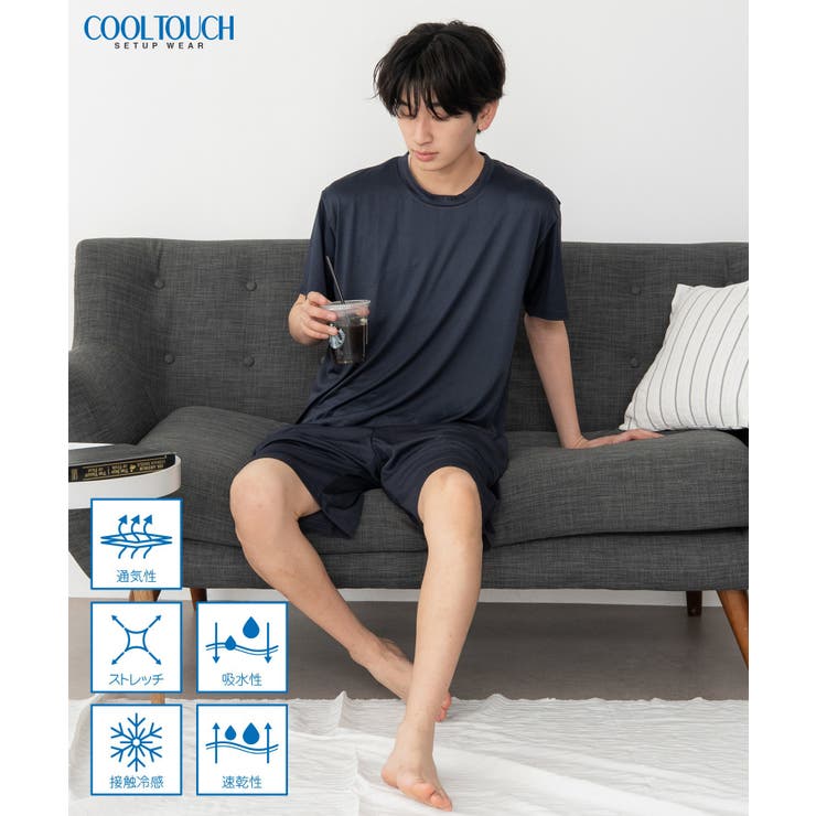 接触冷感セットアップウェア | WEGO【MEN】 | 詳細画像2 