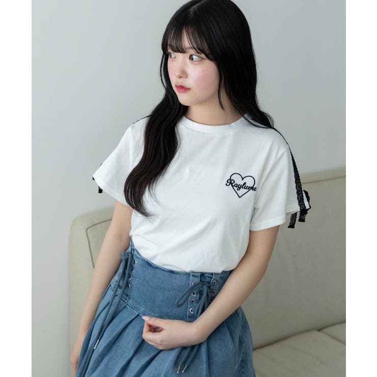 2ラインレースリボンT | WEGO【WOMEN】 | 詳細画像11 
