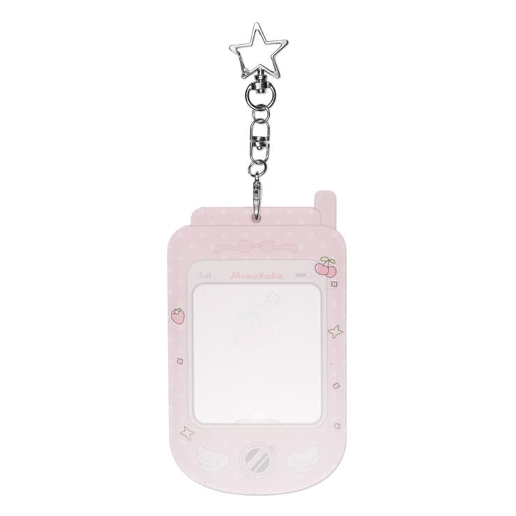 ピンク | えんじぇるガラケーカードホルダーキーホルダー | WEGO【WOMEN】