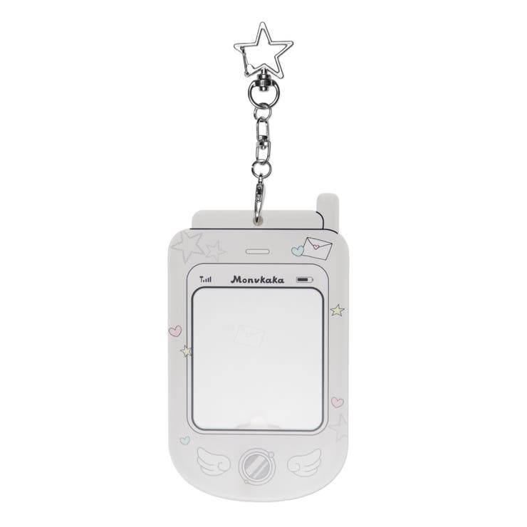 ホワイトその他 | えんじぇるガラケーカードホルダーキーホルダー | WEGO【WOMEN】