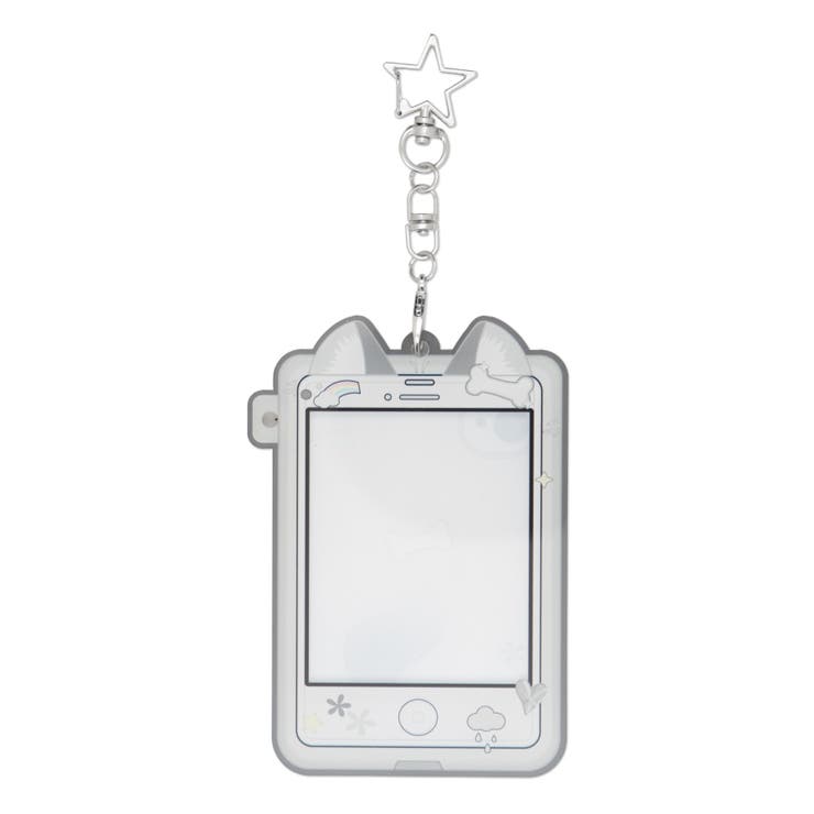 グレー | あにまるphoneカードホルダーキーホルダー | WEGO【WOMEN】