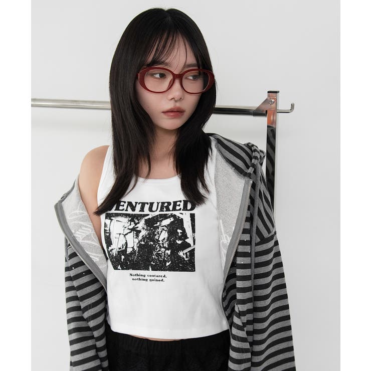 柄2 | グラフィックカップインタンク | WEGO【WOMEN】