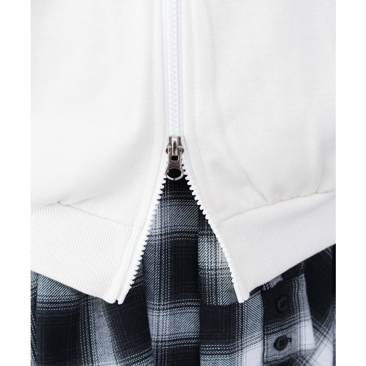 カレッジラグランジップパーカー | WEGO【WOMEN】 | 詳細画像6 