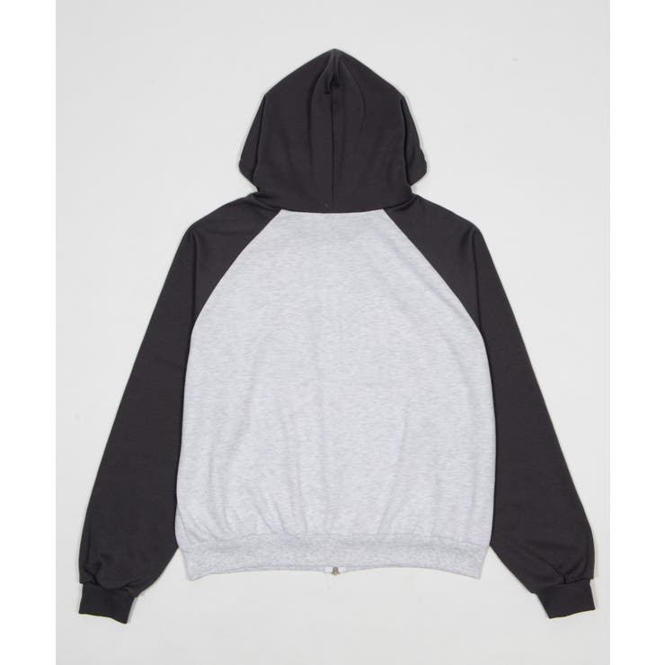 カレッジラグランジップパーカー | WEGO【WOMEN】 | 詳細画像27 