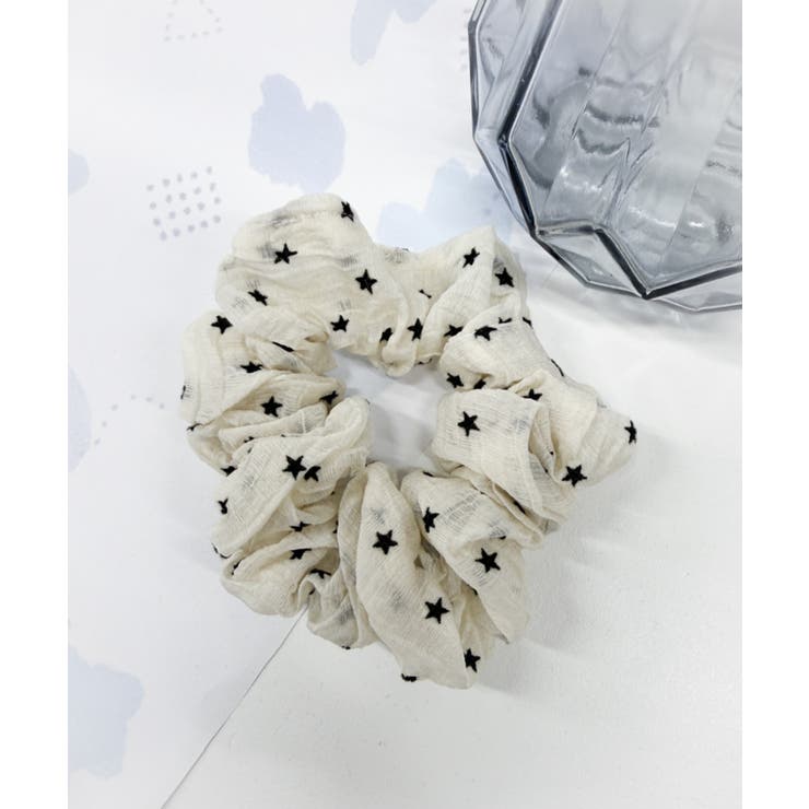 柄1 | Lシフォンスターミニシュシュ | WEGO【WOMEN】
