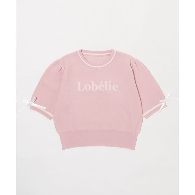 メッセージリボンポイントSSニット | WEGO【WOMEN】 | 詳細画像1 