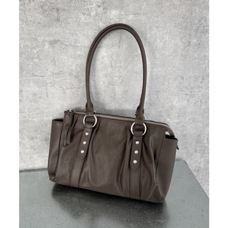 タックデザインボストンバッグ | WEGO【WOMEN】 | 詳細画像13 