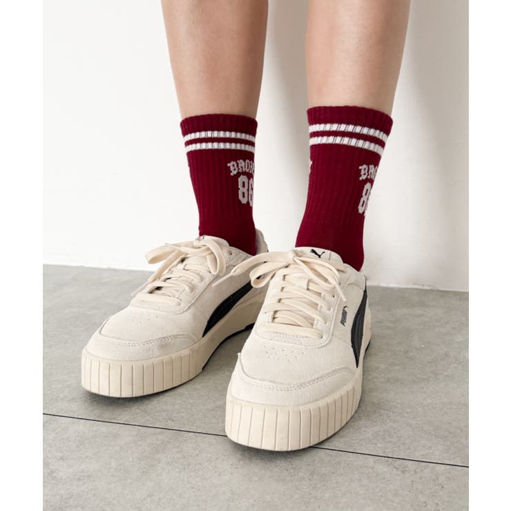 ナンバリング2ラインソックス | WEGO【WOMEN】 | 詳細画像2 