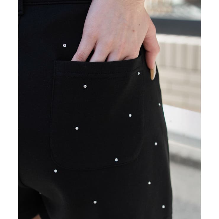 ラインストーンマイクロショートパンツ | WEGO【WOMEN】 | 詳細画像3 