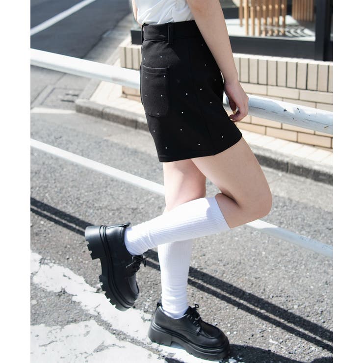 ラインストーンマイクロショートパンツ | WEGO【WOMEN】 | 詳細画像8 
