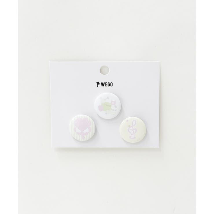 柄2 | アソート缶バッジセットA | WEGO【WOMEN】