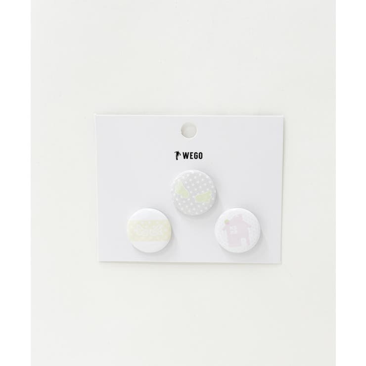 柄3 | アソート缶バッジセットA | WEGO【WOMEN】