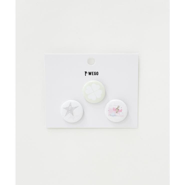 柄5 | アソート缶バッジセットA | WEGO【WOMEN】