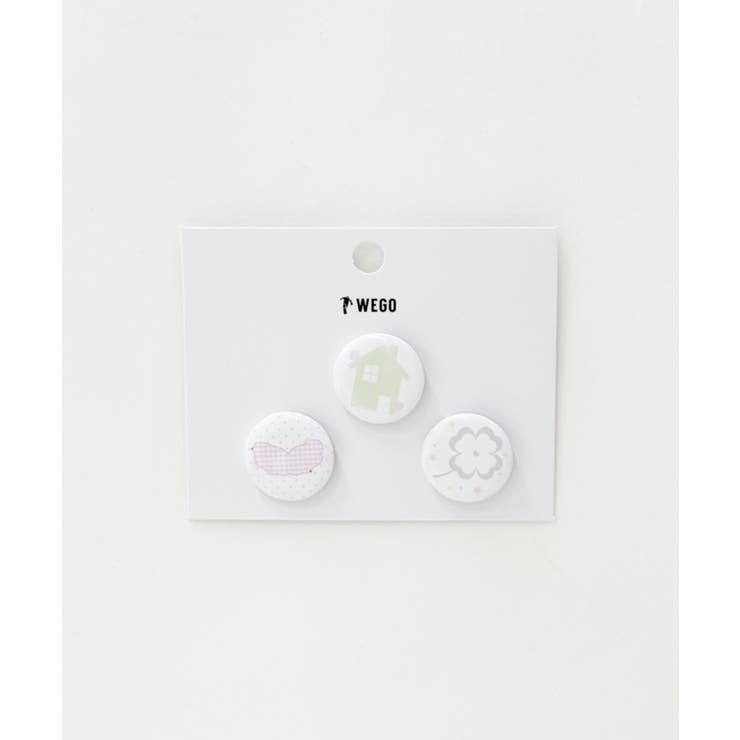 柄6 | アソート缶バッジセットA | WEGO【WOMEN】
