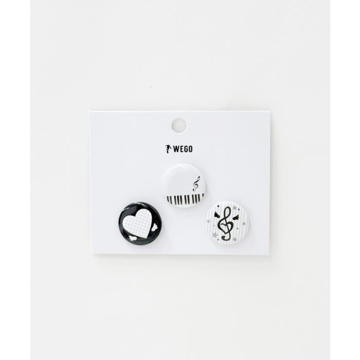 柄7 | アソート缶バッジセットA | WEGO【WOMEN】