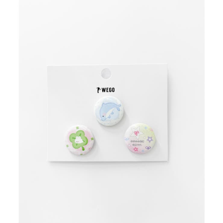 アソート缶バッジセットB[品番：WG010098334]｜WEGO【WOMEN