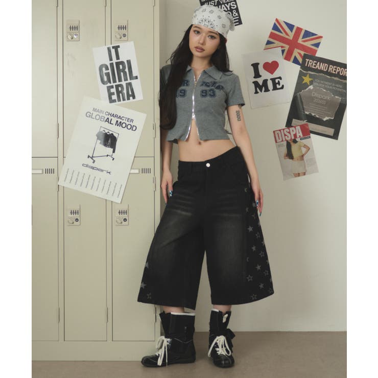 WジップナンバリングロゴT | WEGO【WOMEN】 | 詳細画像3 