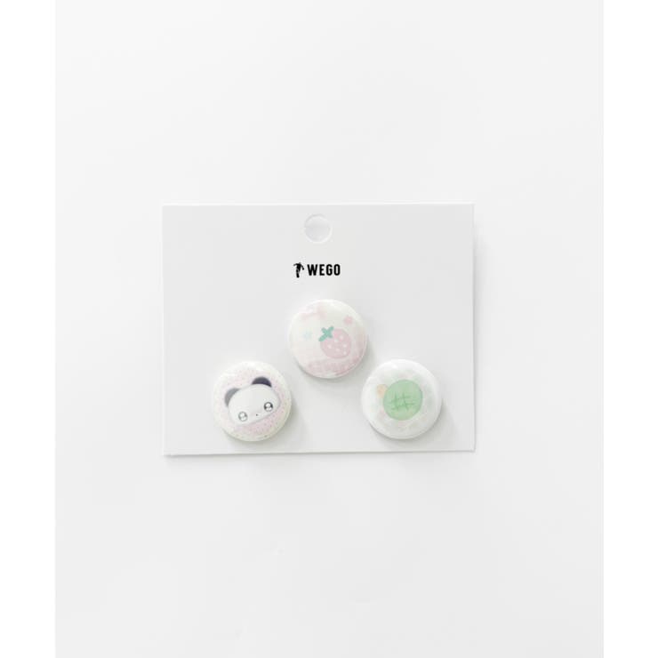 柄5 | アソート缶バッジセットE | WEGO【WOMEN】