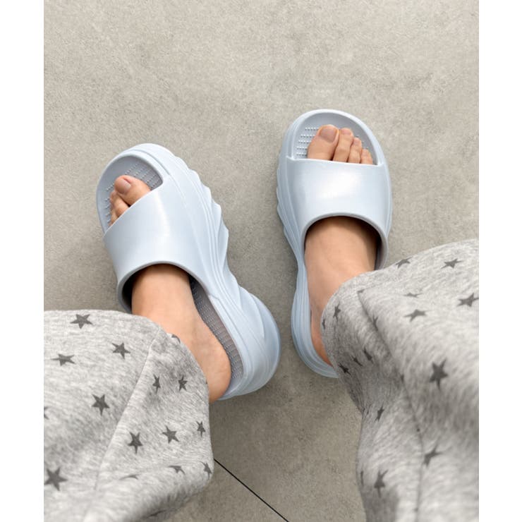 厚底デザインラバーサンダル | WEGO【WOMEN】 | 詳細画像1 