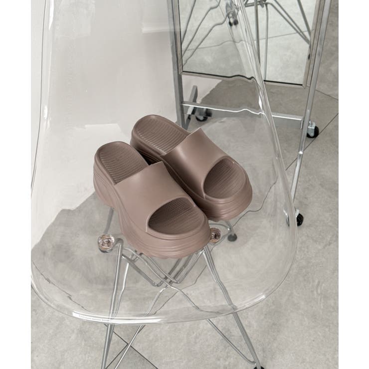 厚底デザインラバーサンダル | WEGO【WOMEN】 | 詳細画像18 