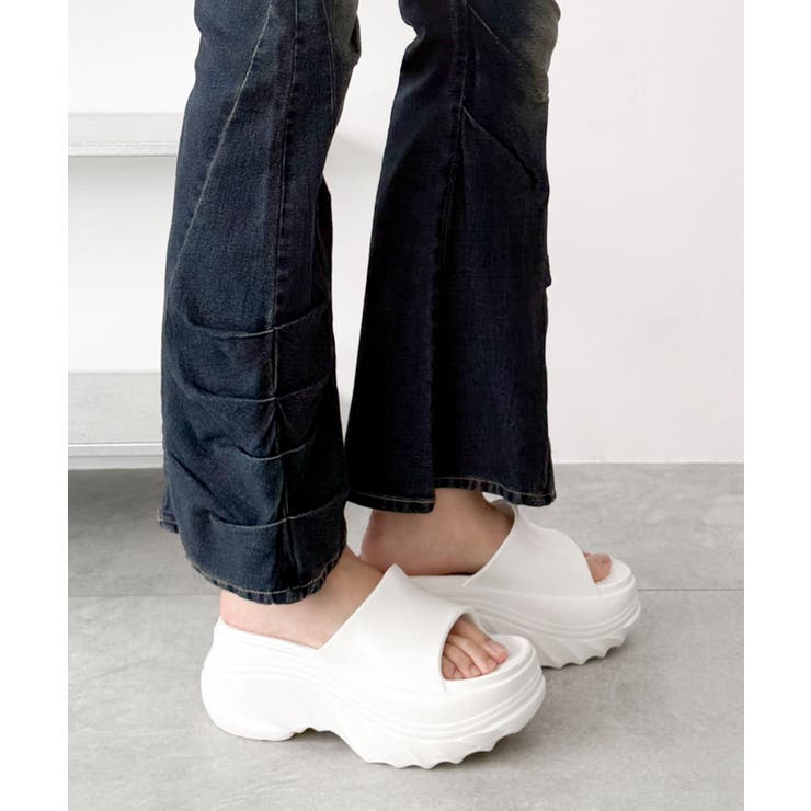 厚底デザインラバーサンダル | WEGO【WOMEN】 | 詳細画像23 