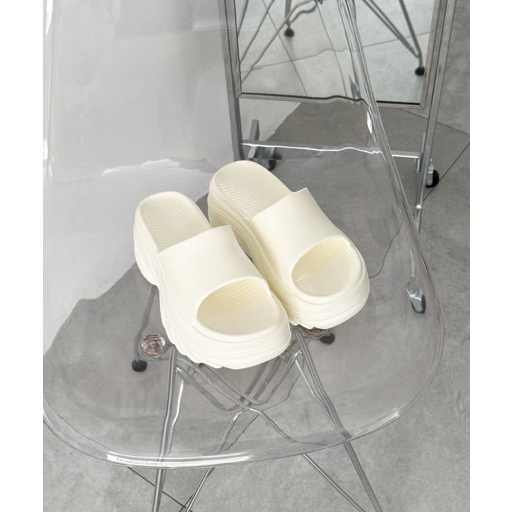 厚底デザインラバーサンダル | WEGO【WOMEN】 | 詳細画像24 