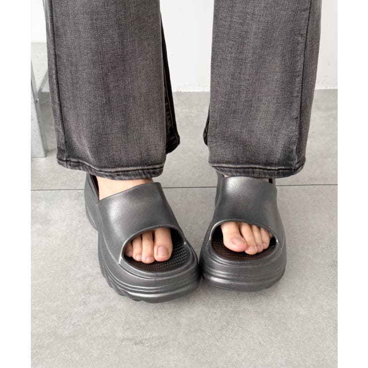 厚底デザインラバーサンダル | WEGO【WOMEN】 | 詳細画像29 