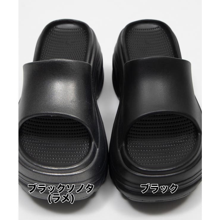 厚底デザインラバーサンダル | WEGO【WOMEN】 | 詳細画像45 