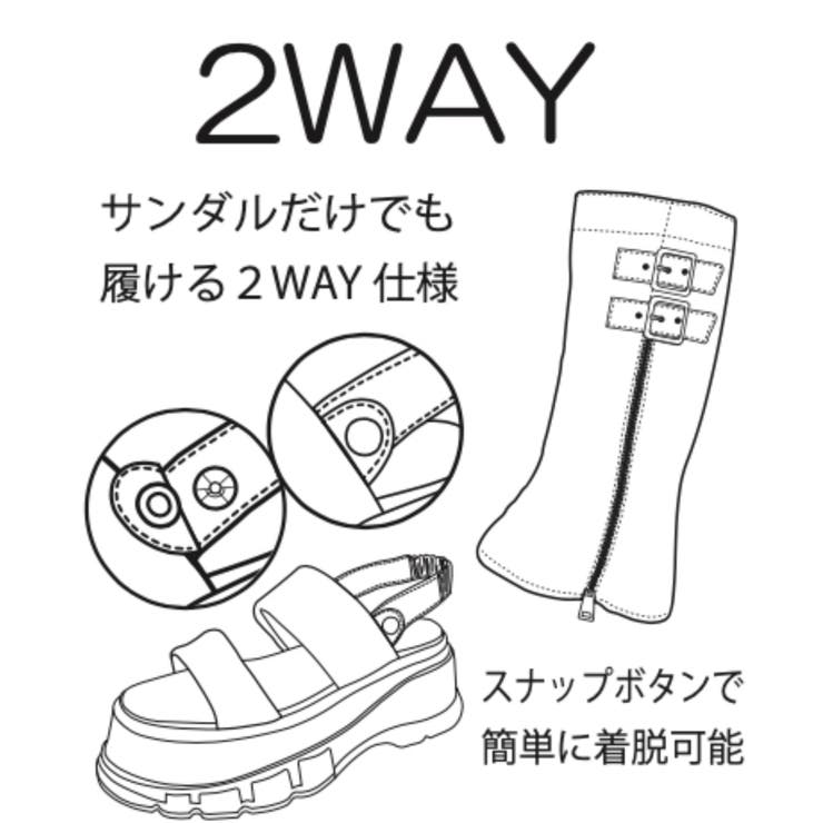 2wayカバーブーサン | WEGO【WOMEN】 | 詳細画像25 