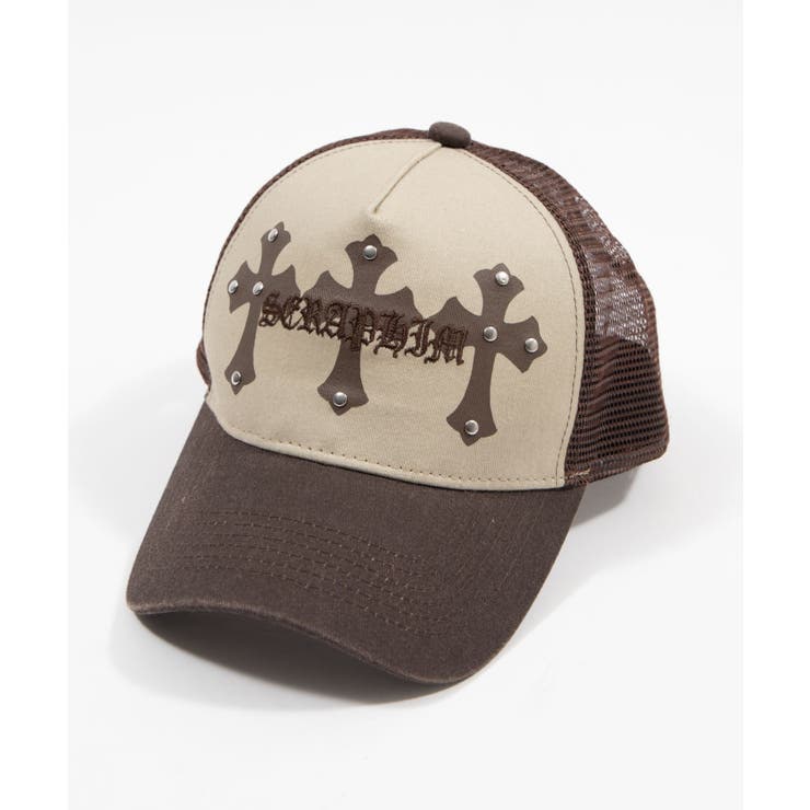 クロススタッズメッシュキャップ[品番：WG010098357]｜WEGO【MEN