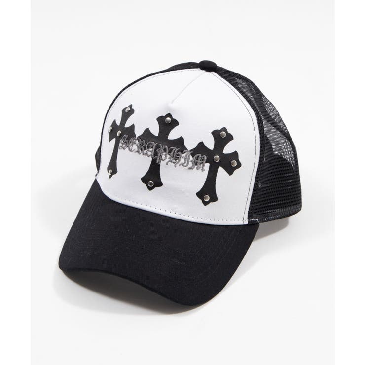 クロススタッズメッシュキャップ[品番：WG010098357]｜WEGO【MEN