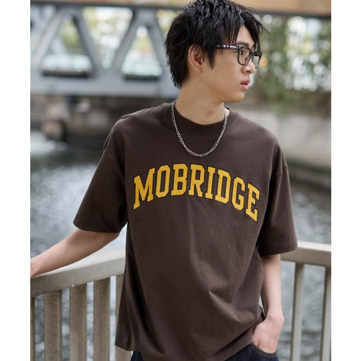 ブラウン | アクセ付きグラフィックT(SS) | WEGO【MEN】